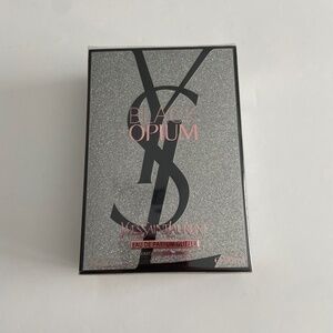 NIB 90ml Yves Saint Laurent Black Opium Eau de Parfum Glitter Marshmallow Coffee